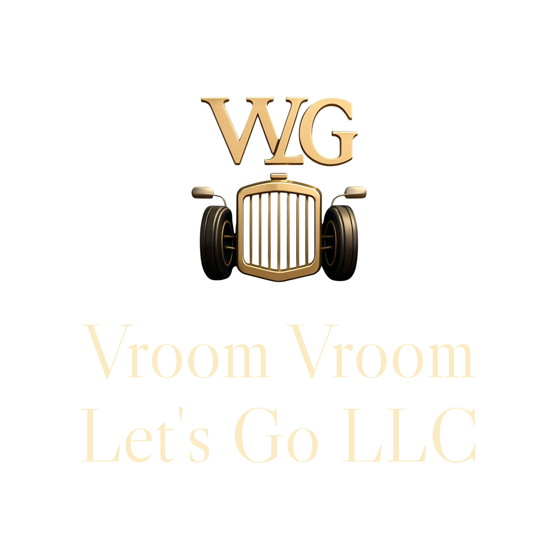 Vroom Vroom Let's Go Logo